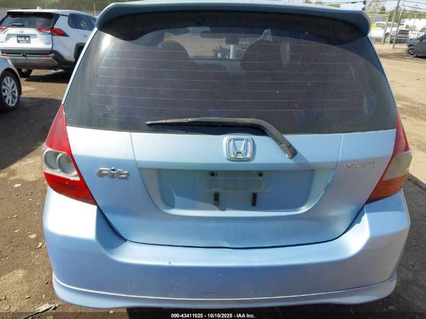 2008 Honda Fit Sport VIN: JHMGD38698S057504 Lot: 43411020