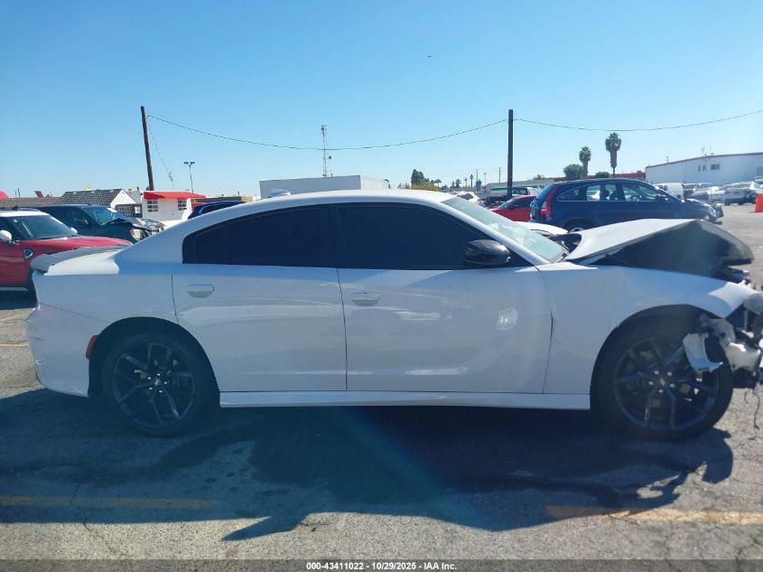 2020 Dodge Charger Gt Rwd VIN: 2C3CDXHG5LH190345 Lot: 43411022