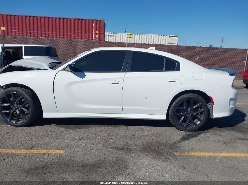 2020 Dodge Charger Gt Rwd VIN: 2C3CDXHG5LH190345 Lot: 43411022