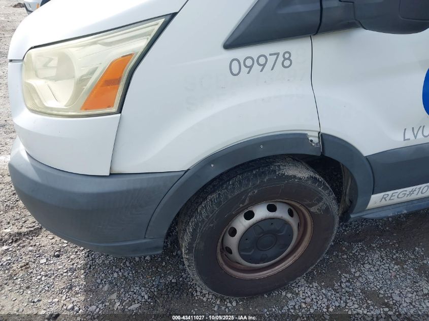 2015 Ford Transit-250 VIN: 1FTNR1ZM7FKA72804 Lot: 43411027