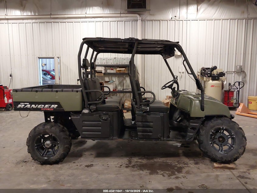 2008 Polaris Ranger Crew VIN: 4XAWH68A882696617 Lot: 43411041