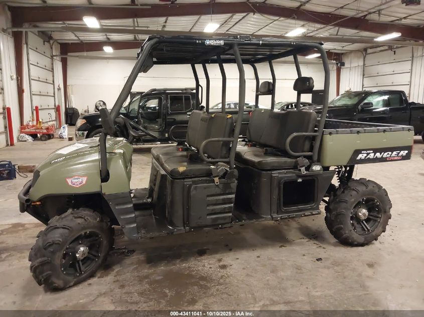 2008 Polaris Ranger Crew VIN: 4XAWH68A882696617 Lot: 43411041