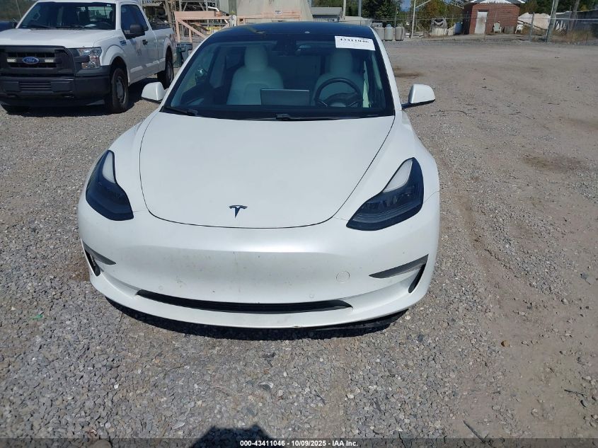 2021 Tesla Model 3 Long Range Dual Motor All-Wheel Drive VIN: 5YJ3E1EBXMF975837 Lot: 43411046
