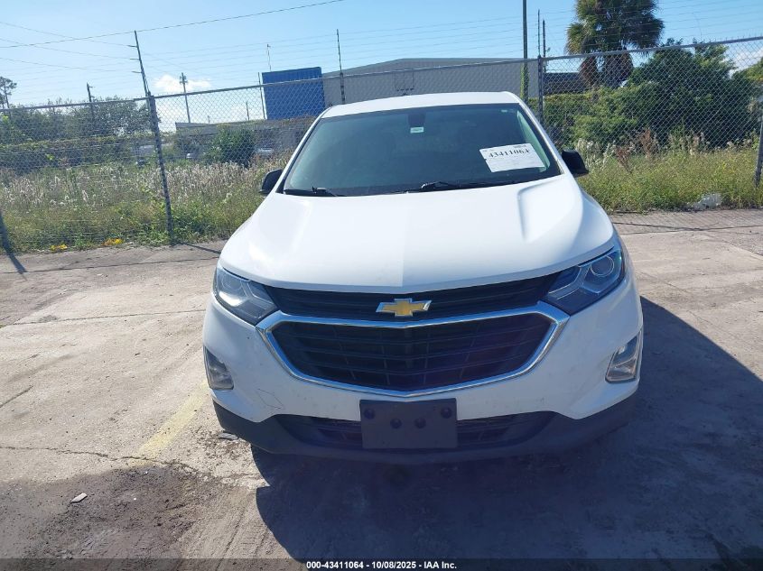 2018 Chevrolet Equinox Ls VIN: 2GNAXHEV3J6279513 Lot: 43411064