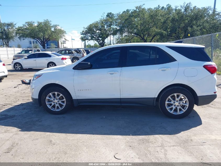 2018 Chevrolet Equinox Ls VIN: 2GNAXHEV3J6279513 Lot: 43411064