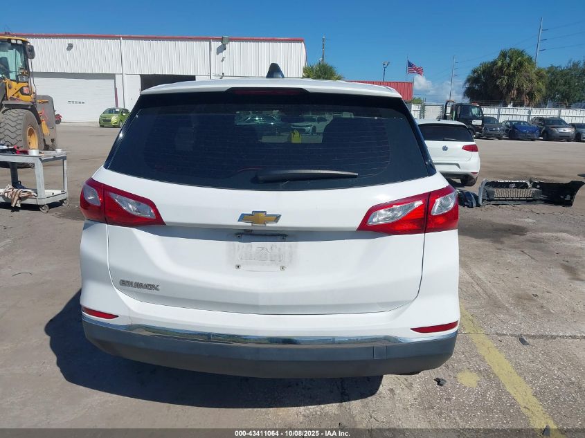 2018 Chevrolet Equinox Ls VIN: 2GNAXHEV3J6279513 Lot: 43411064