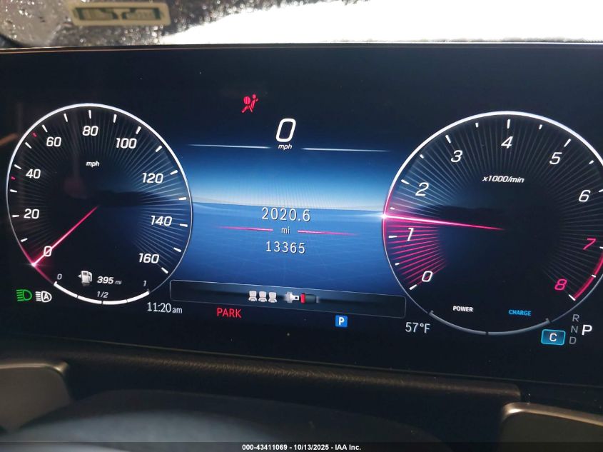 2025 Mercedes-Benz Glb 250 4Matic VIN: W1N4M4HB8SW392558 Lot: 43411069