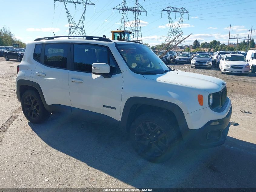 2017 Jeep Renegade Altitude 4X4 VIN: ZACCJBBB8HPF49603 Lot: 43411070