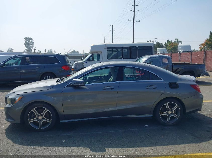 2014 Mercedes-Benz Cla 250 VIN: WDDSJ4EB4EN043635 Lot: 43411083