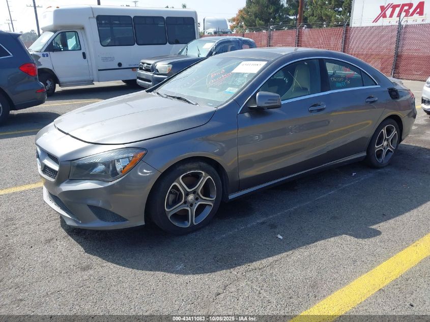 2014 Mercedes-Benz Cla 250 VIN: WDDSJ4EB4EN043635 Lot: 43411083