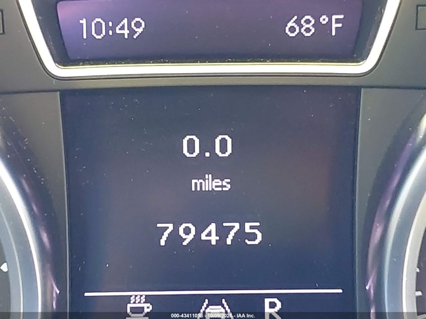 2012 Mercedes-Benz Ml 350 4Matic VIN: 4JGDA5HB0CA080198 Lot: 43411098