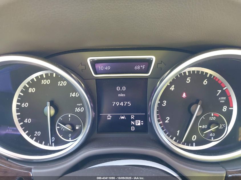 2012 Mercedes-Benz Ml 350 4Matic VIN: 4JGDA5HB0CA080198 Lot: 43411098