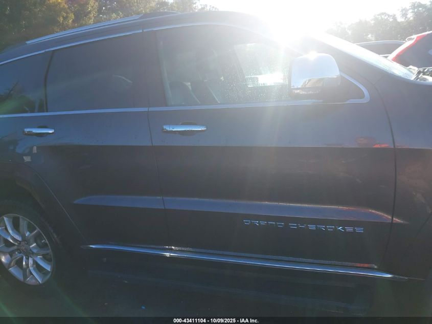 2016 Jeep Grand Cherokee Summit VIN: 1C4RJFJG1GC499371 Lot: 43411104