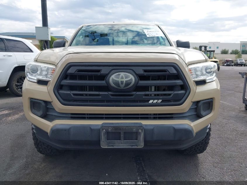 2019 Toyota Tacoma Sr VIN: 5TFRX5GN7KX139358 Lot: 43411142