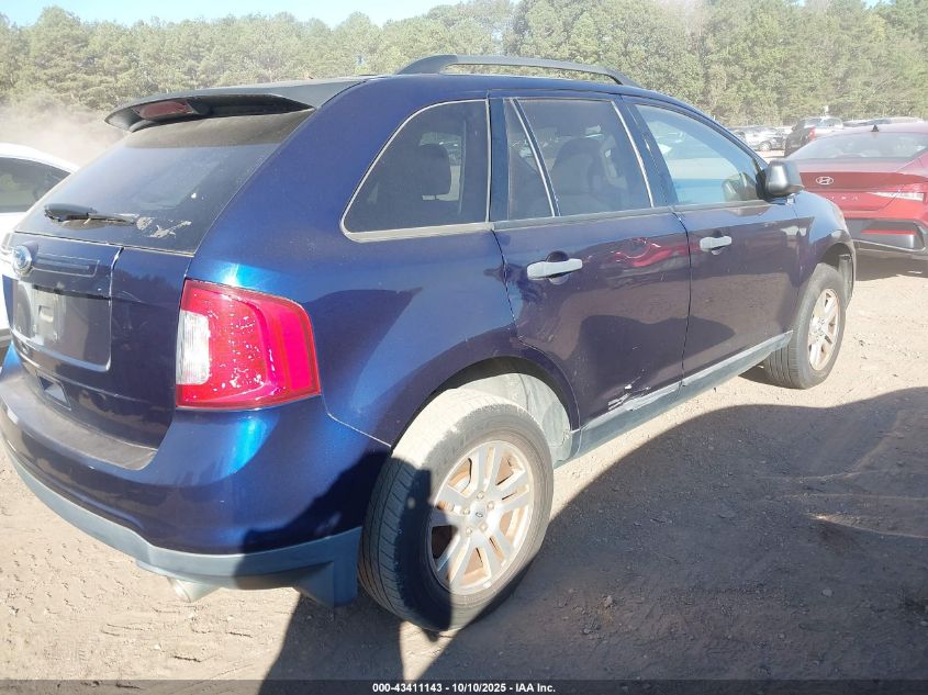 2011 Ford Edge Se VIN: 2FMDK3GC9BBA33704 Lot: 43411143