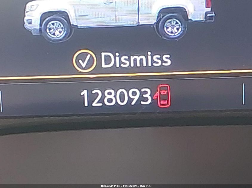 2019 GMC Canyon Denali VIN: 1GTG6EEN5K1141397 Lot: 43411146