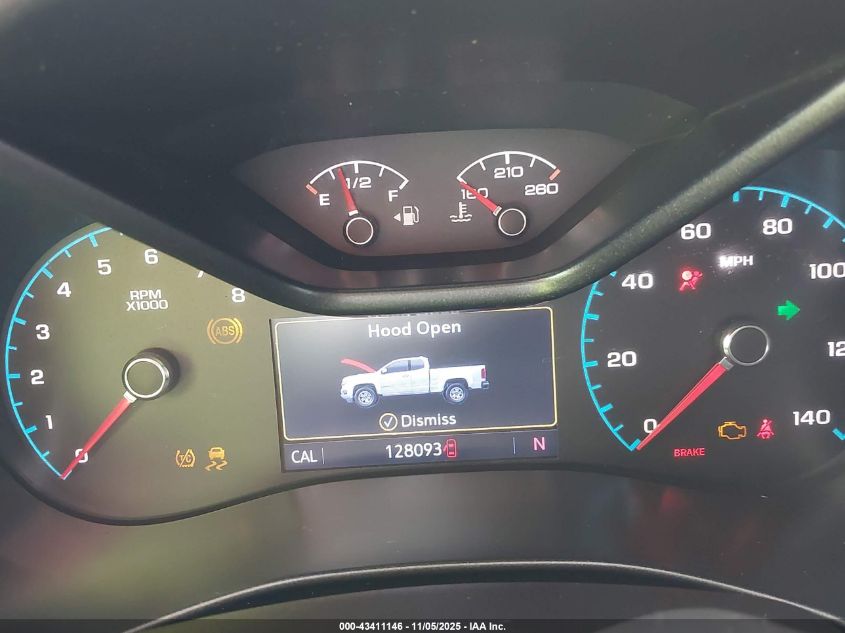 2019 GMC Canyon Denali VIN: 1GTG6EEN5K1141397 Lot: 43411146