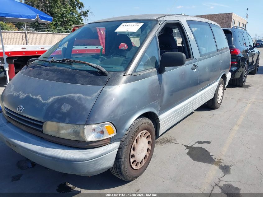 1991 Toyota Previa Dlx VIN: JT3AC11R3M0024334 Lot: 43411158