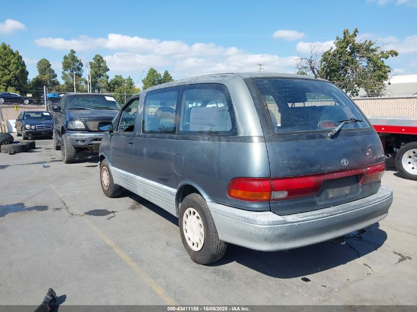 1991 Toyota Previa Dlx VIN: JT3AC11R3M0024334 Lot: 43411158