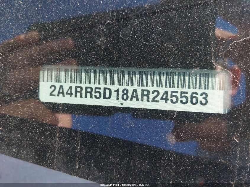 2010 Chrysler Town & Country Touring VIN: 2A4RR5D18AR245563 Lot: 43411161