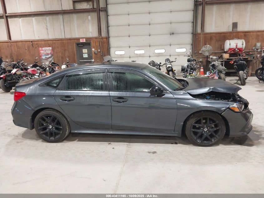 2023 Honda Civic Sport VIN: 2HGFE2F5XPH540585 Lot: 43411165