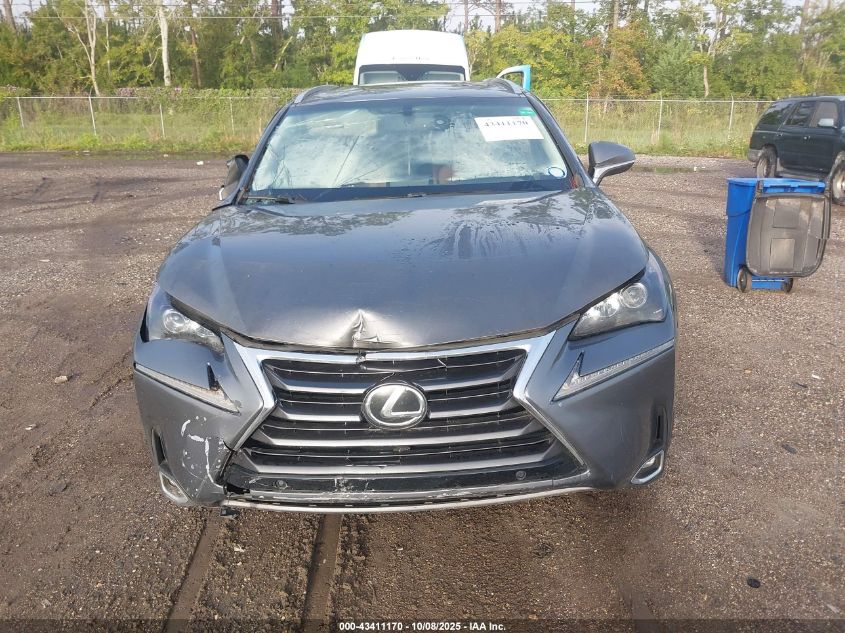 2017 Lexus Nx 200T VIN: JTJYARBZ7H2055946 Lot: 43411170