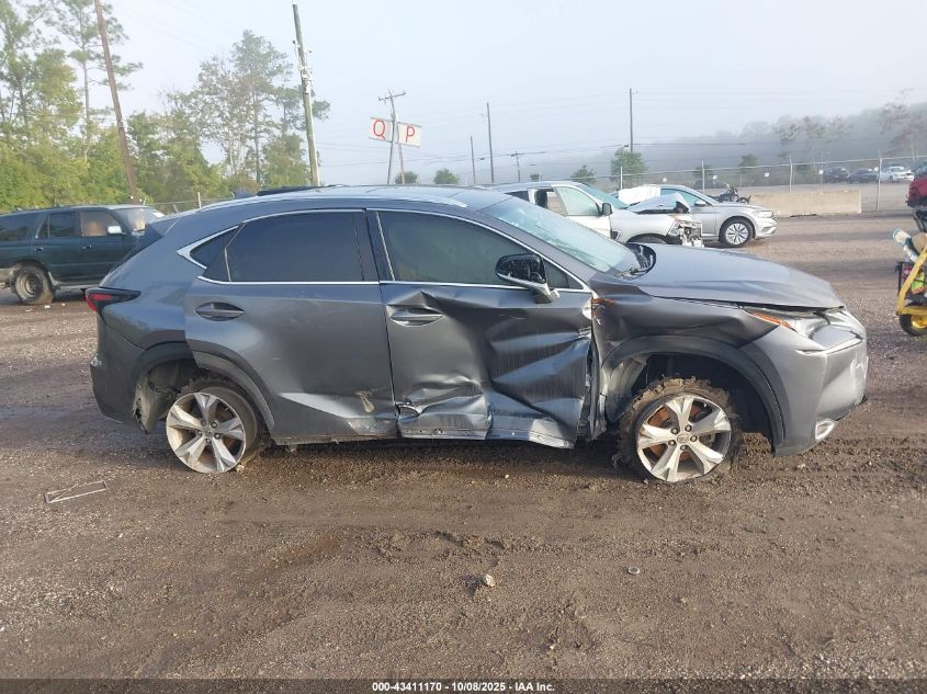 2017 Lexus Nx 200T VIN: JTJYARBZ7H2055946 Lot: 43411170