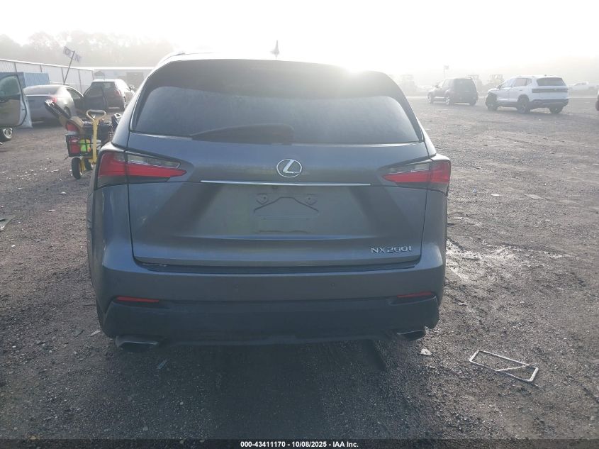 2017 Lexus Nx 200T VIN: JTJYARBZ7H2055946 Lot: 43411170