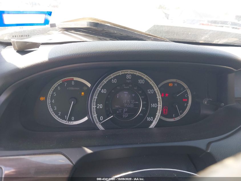 2016 Honda Accord Ex-L VIN: 1HGCR2F80GA020427 Lot: 43411180