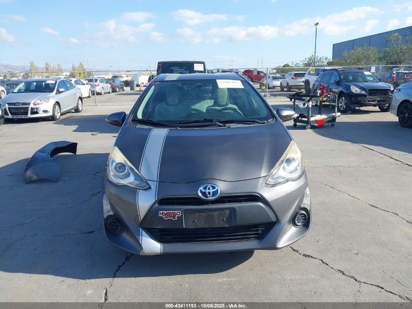 2015 Toyota Prius C One VIN: JTDKDTB39F1110165 Lot: 43411193