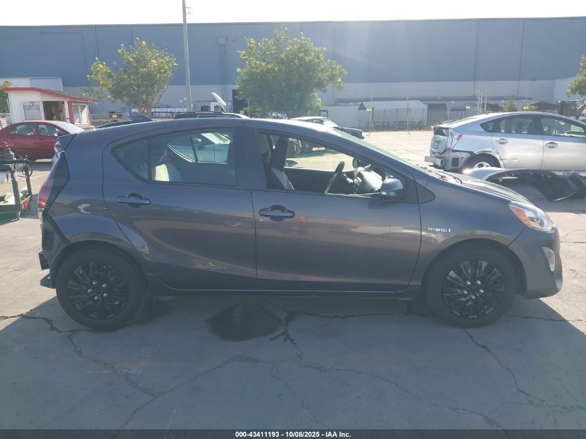 2015 Toyota Prius C One VIN: JTDKDTB39F1110165 Lot: 43411193