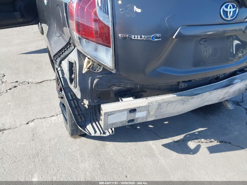 2015 Toyota Prius C One VIN: JTDKDTB39F1110165 Lot: 43411193