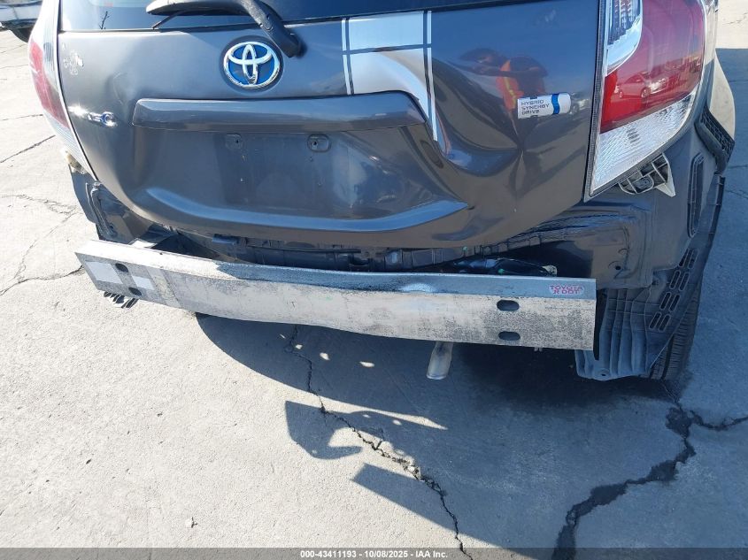 2015 Toyota Prius C One VIN: JTDKDTB39F1110165 Lot: 43411193