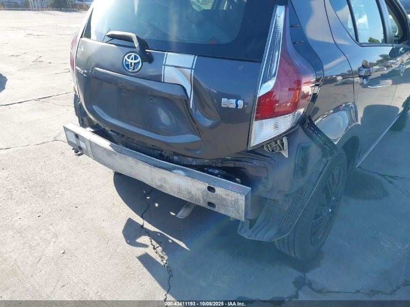 2015 Toyota Prius C One VIN: JTDKDTB39F1110165 Lot: 43411193