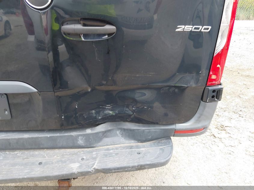 2020 Mercedes-Benz Sprinter 2500 Standard Roof V6 VIN: W1Y4EBHY7LT038591 Lot: 43411195