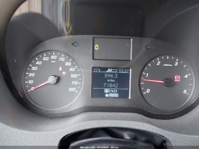 2020 Mercedes-Benz Sprinter 2500 Standard Roof V6 VIN: W1Y4EBHY7LT038591 Lot: 43411195