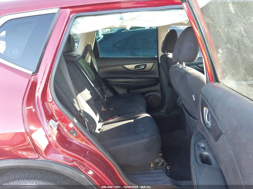 2016 Nissan Rogue S VIN: JN8AT2MT3GW029337 Lot: 43411201