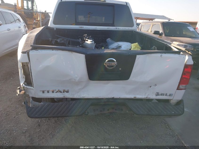2008 Nissan Titan Se VIN: 1N6BA07D78N330793 Lot: 43411227