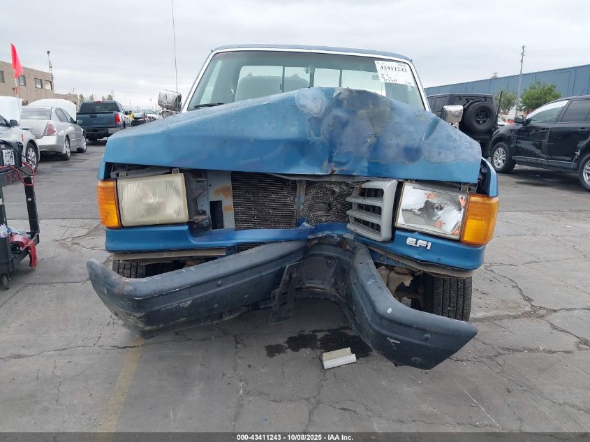 1991 Ford F150 VIN: 1FTDF15Y8MPB26043 Lot: 43411243