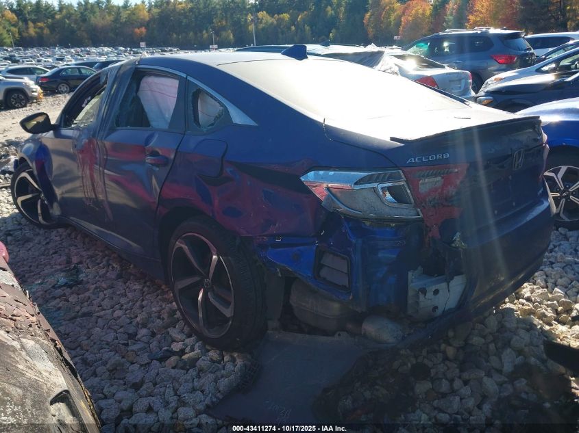 2020 Honda Accord Sport VIN: 1HGCV1F31LA023406 Lot: 43411274
