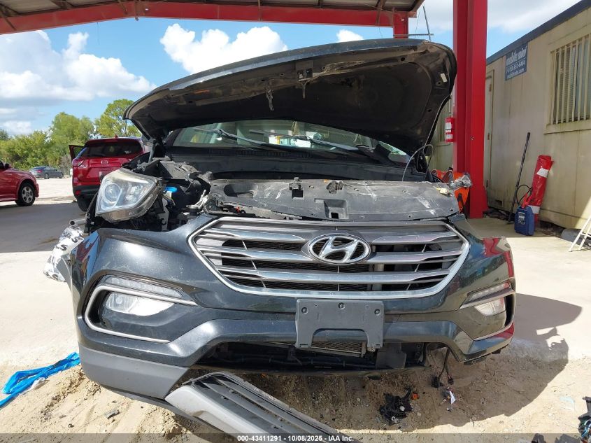 2018 Hyundai Santa Fe Sport 2.4L VIN: 5XYZUDLB4JG545534 Lot: 43411291