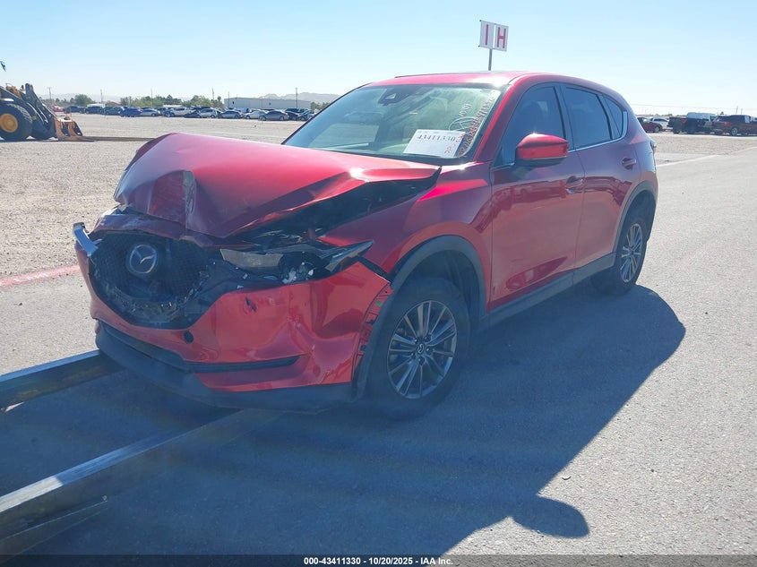 Vin: jm3kfacm9k1563693, lot: 43906131, mazda cx-5 touring 20192