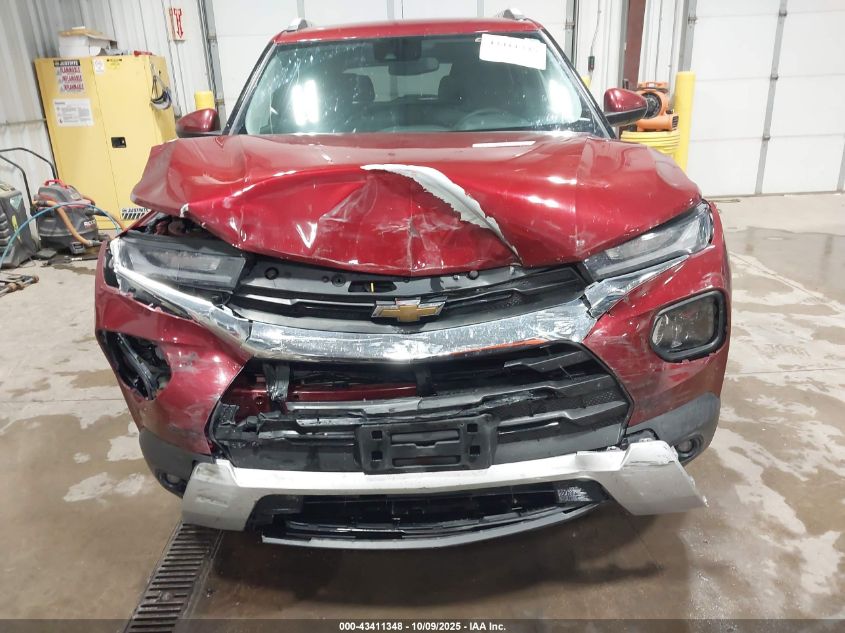 2022 Chevrolet Trailblazer Awd Lt VIN: KL79MRSL2NB019570 Lot: 43411348