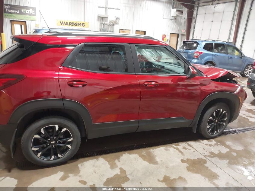 2022 Chevrolet Trailblazer Awd Lt VIN: KL79MRSL2NB019570 Lot: 43411348