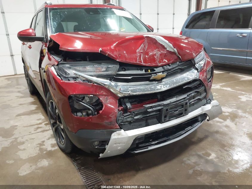 2022 Chevrolet Trailblazer Awd Lt VIN: KL79MRSL2NB019570 Lot: 43411348