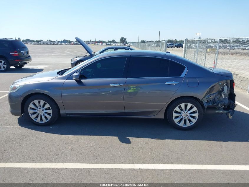 2015 Honda Accord Ex-L V-6 VIN: 1HGCR3F87FA029713 Lot: 43411357