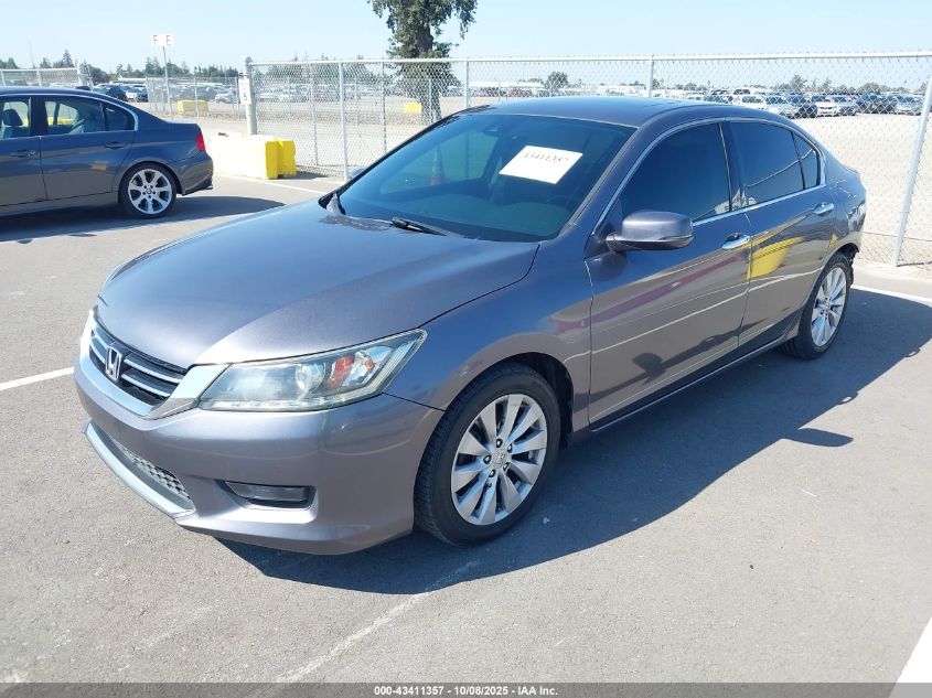 2015 Honda Accord Ex-L V-6 VIN: 1HGCR3F87FA029713 Lot: 43411357