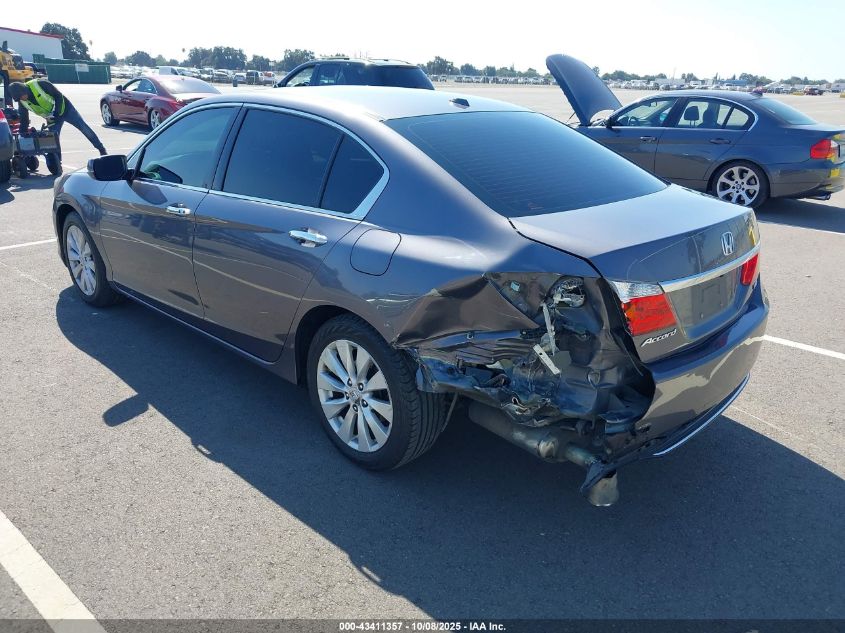 2015 Honda Accord Ex-L V-6 VIN: 1HGCR3F87FA029713 Lot: 43411357