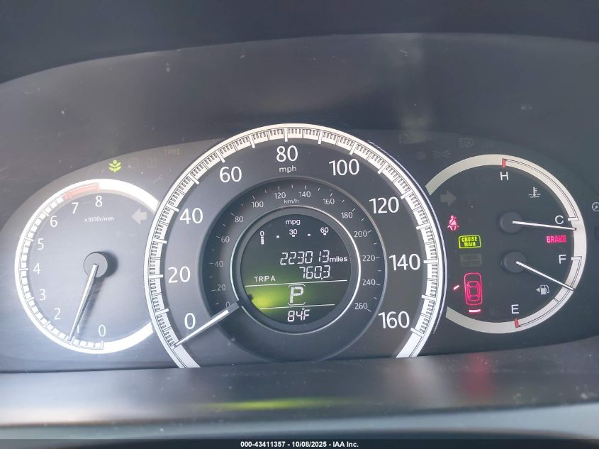 2015 Honda Accord Ex-L V-6 VIN: 1HGCR3F87FA029713 Lot: 43411357