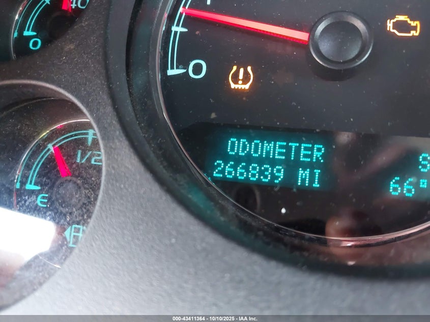 2009 Chevrolet Tahoe Lt2 VIN: 1GNFK23089R261212 Lot: 43411364